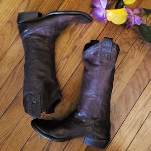 Frye Mid-calf Cowboy Boots